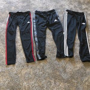Lot of 3 Adidas Sweatpants Womens Medium